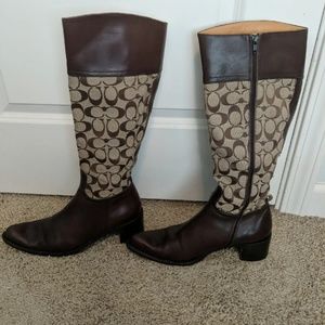 size 9 coach boots